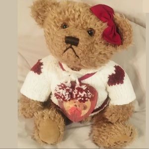 Vintage Teddy Bear with small book of Scriptures